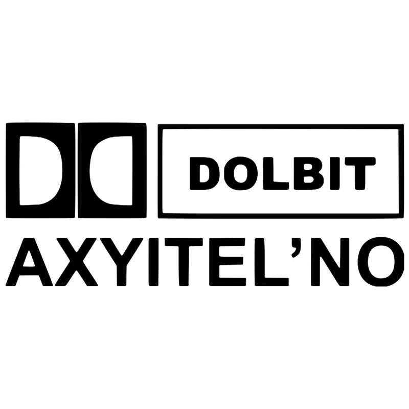 CS 034#12*29 см dolbit axyitelno водонепроницаемые наклейки на авто машину наклейка для