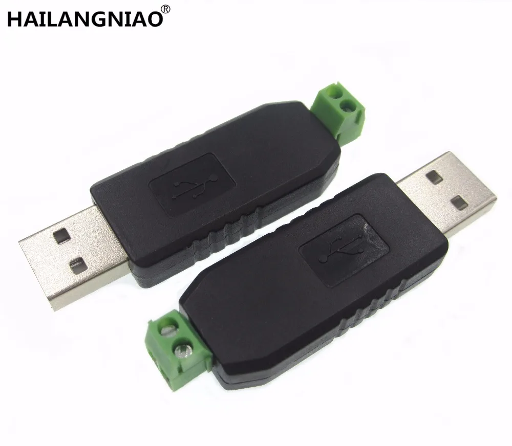

10pcs USB to RS485 485 Converter Adapter Support Win7 XP Vista Linux Mac OS WinCE5.0