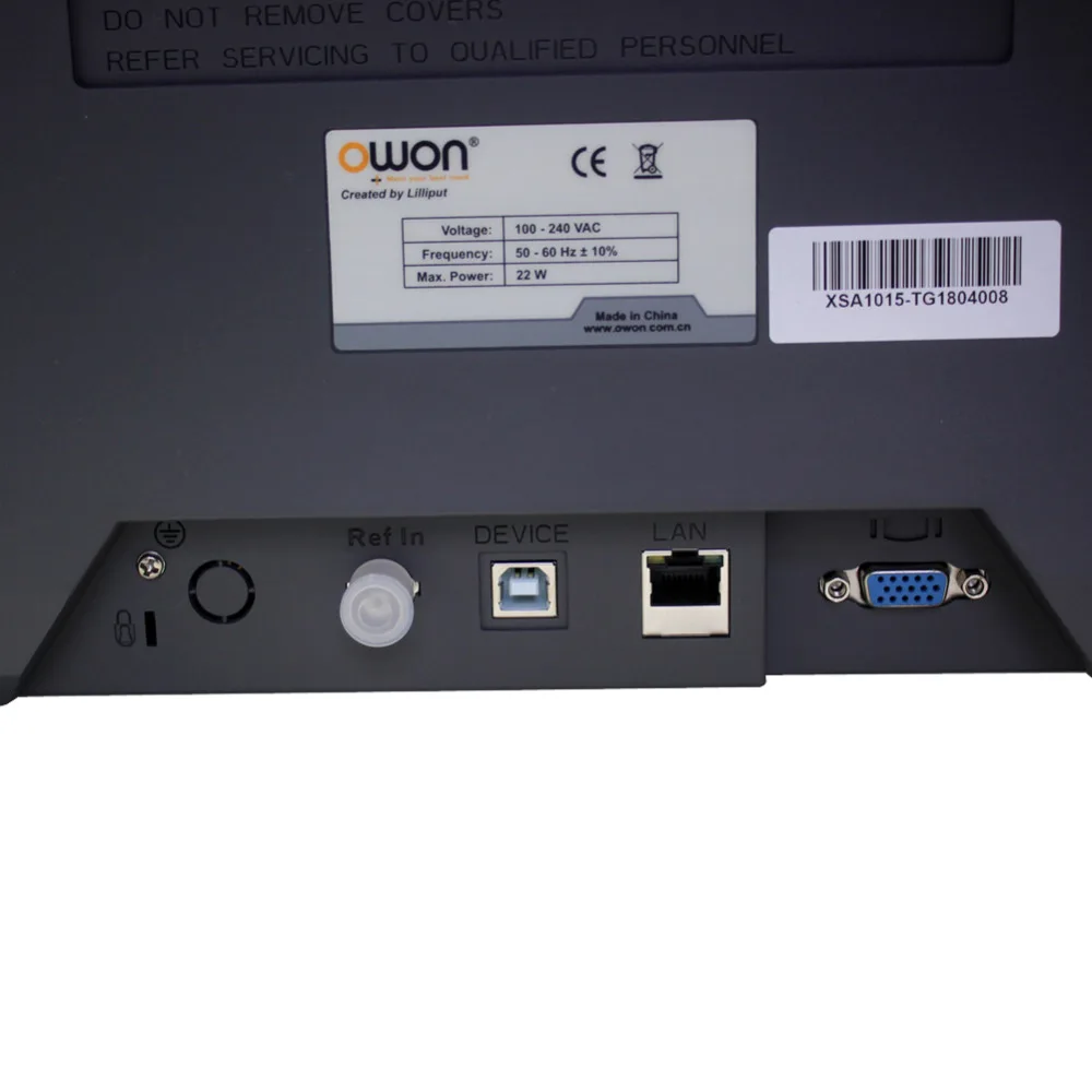 OWON XSA1015-TG анализатор спектра 9 кГц-1,5 ГГц 10," сенсорный экран