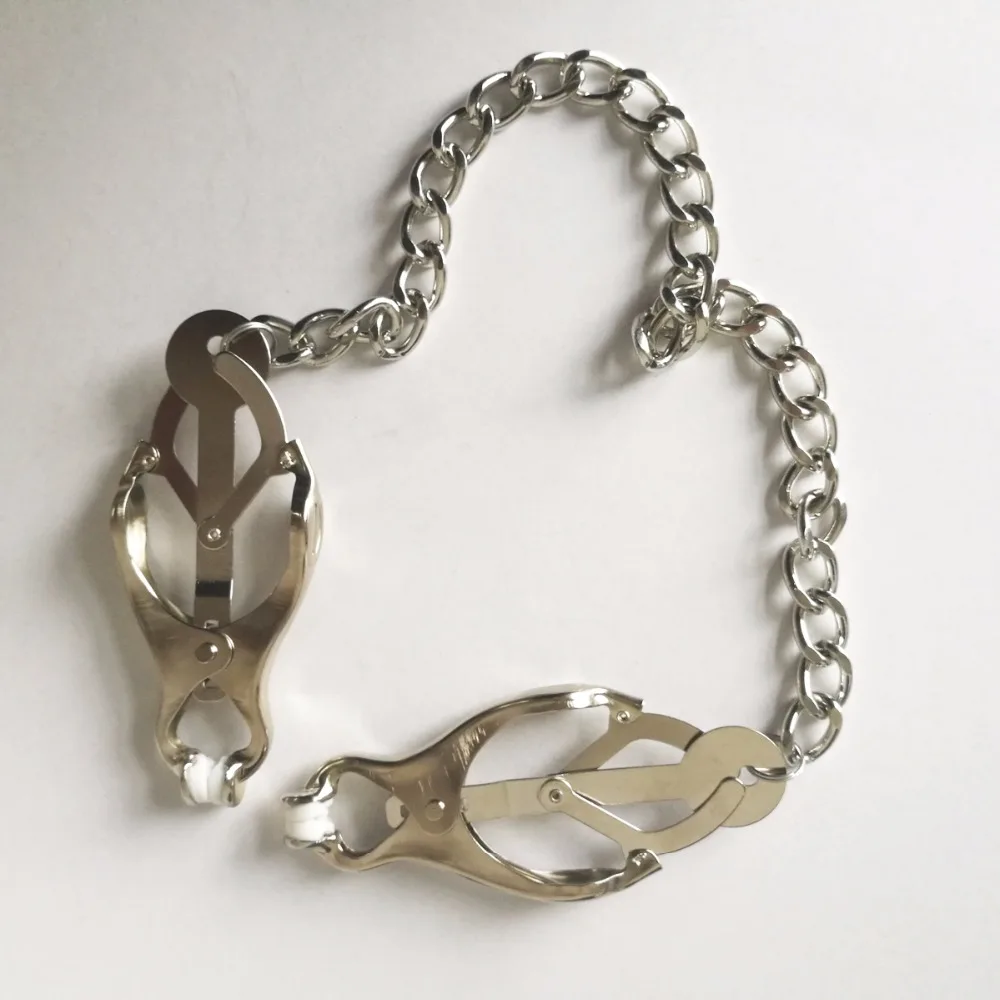 Thierry металлическая цепочка зажимы для сосков секс игрушка бондажа флирта игры