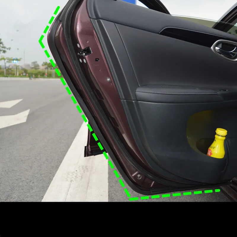 Звукоизоляционная лента автомобильная дверь щелевая полоса Пылезащитная