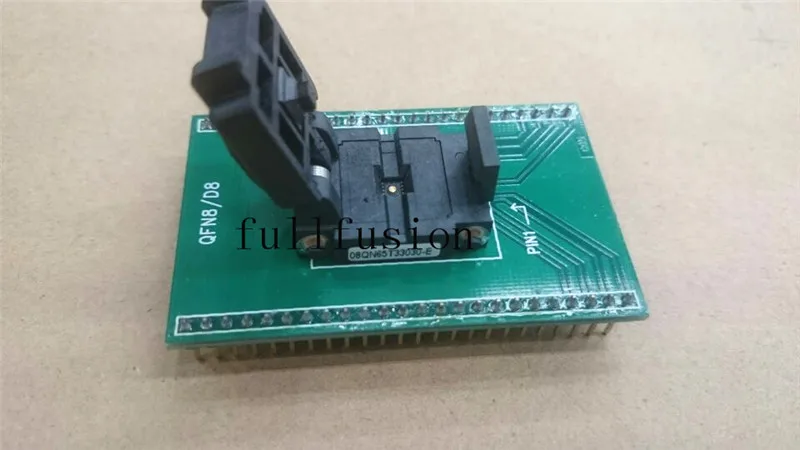 Фонарь ожога в разъеме 08QN65T33030 QFN8P 0 65 мм шаг 3x3 тестовая розетка DFN8 IC|Промышленные