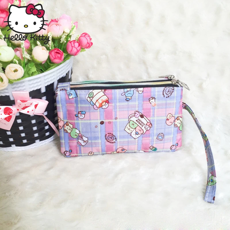 Hello Kitty милая сумка для макияжа с героями мультфильмов Подарочный кошелек