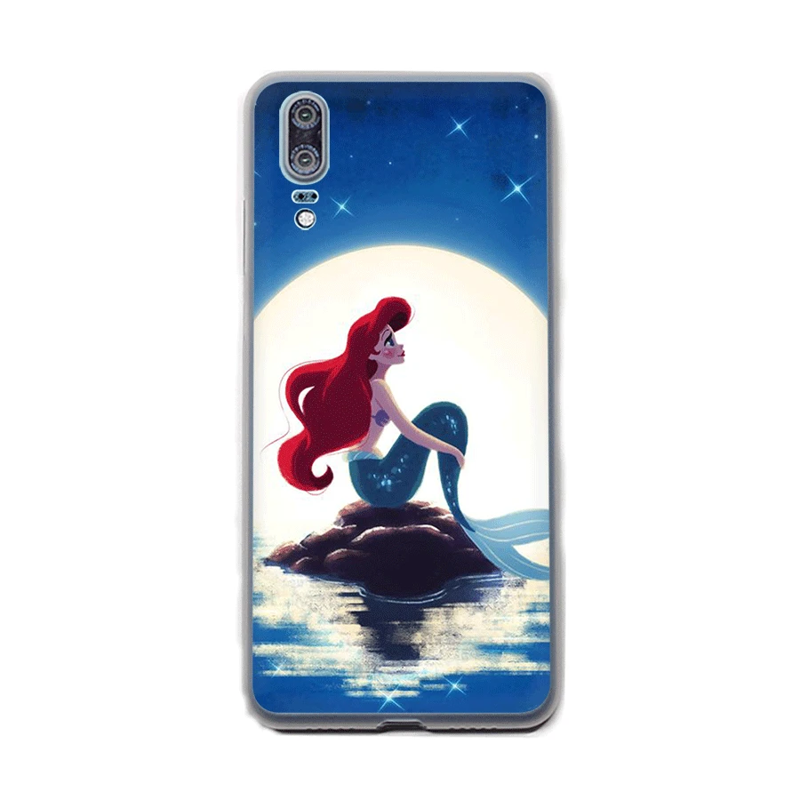 Чехол Desxz Ariel Little Mermaid De для Huawei Honor 6A 6C 7A 7X 8 9 Lite 9i 10 Play 8C Note жесткий чехол | Мобильные