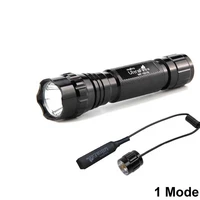ultrafire tactical flashlight xp l v6 1 mode remote control led flashlight lantern hunting flash 18650 battery glare flashlight