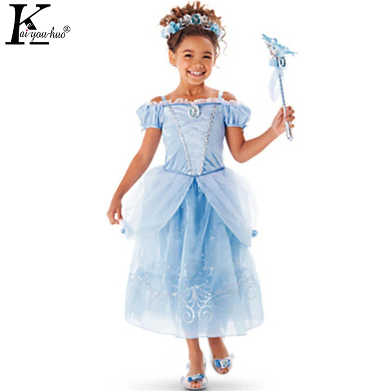 Рождественское платье 2020 года Детские платья принцессы Белоснежки Детский