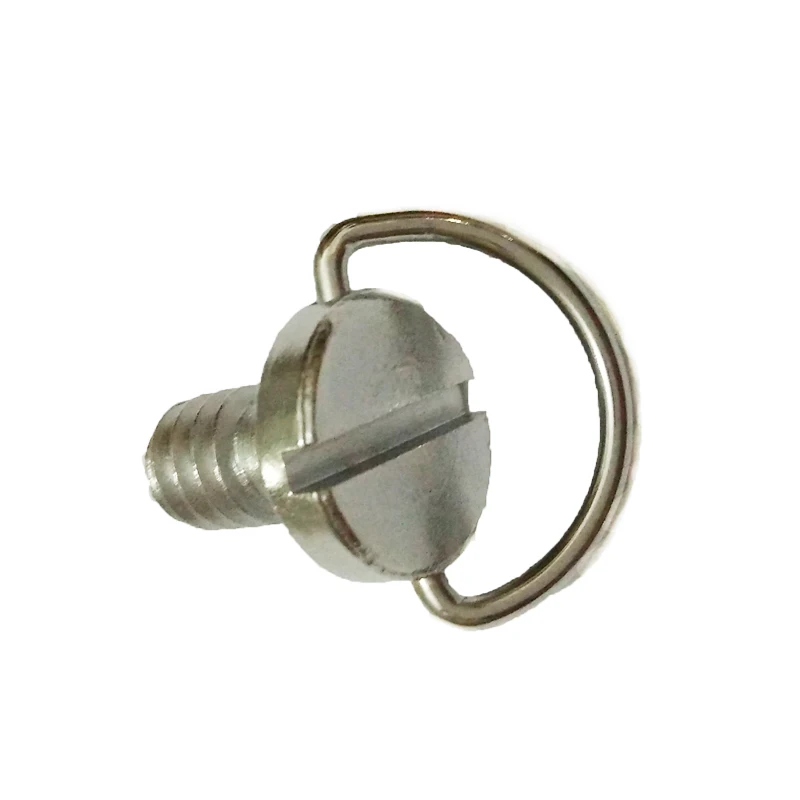 

1/4" D-Ring Camera Screws for DSLR Camera Tripod Quick Release Plate