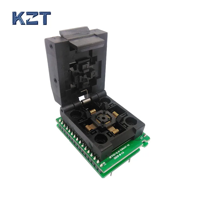 QFP32 TQFP32 LQFP32 к DIP32 универсальный программатор шаг 0 5 мм IC Размер корпуса 5x5 тестовый