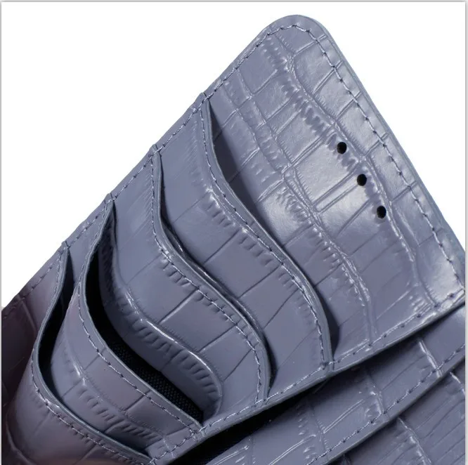 Newest popular crocodile pattern leather style for 6.0 inch women mobile phone wallet flip protection case iphone X | Мобильные