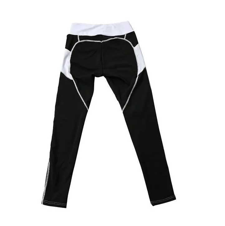 Готический Леггинсы Для женщин Push Up Сердце черный полиэстер Slim Jeggings Фитнес