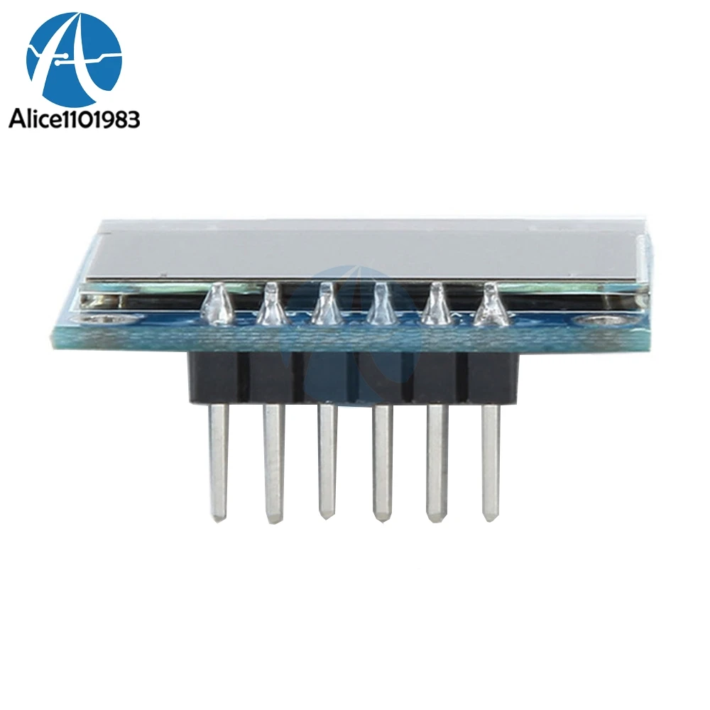 SSD136 0 96 дюймов 6Pin 12864 SPI IIC I2C цифровой OLED ЖК-дисплей модуль ''плата для Arduino 51 SMT32