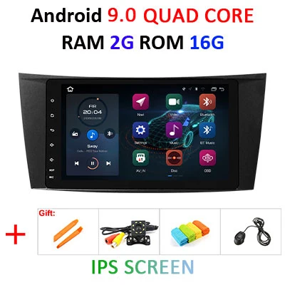 9.0 2G 16G IPS " DSP ips Android 9,0 4G 64G Автомобильный gps для Mercedes Benz E-class W211 E200 E220 E300 E350 E240 E270 E280 W219 без dvd-плеера - Цвет: 9.0 2G 16G IPS