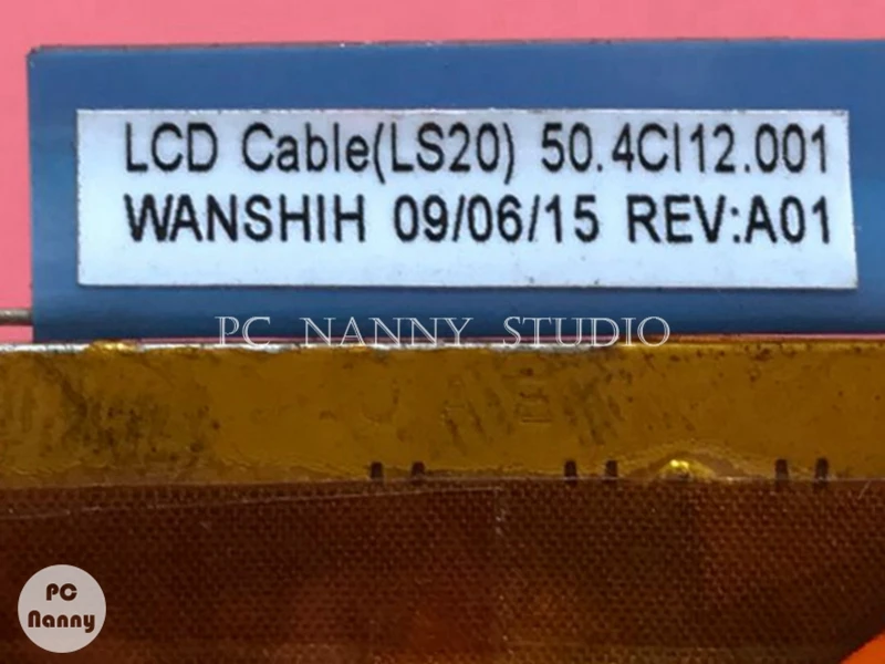 50.4ci12. 001 Для Lenovo IdeaPad S12 ЖК LVDS дисплей кабель гибкий процессор Охлаждающий