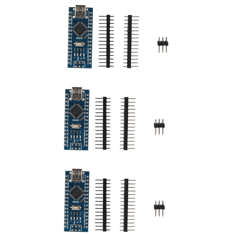 5 шт. мини USB нано-V3.0 ATmega328P 5V 16M мини-плата контроллера для Arduino | Компьютеры и офис