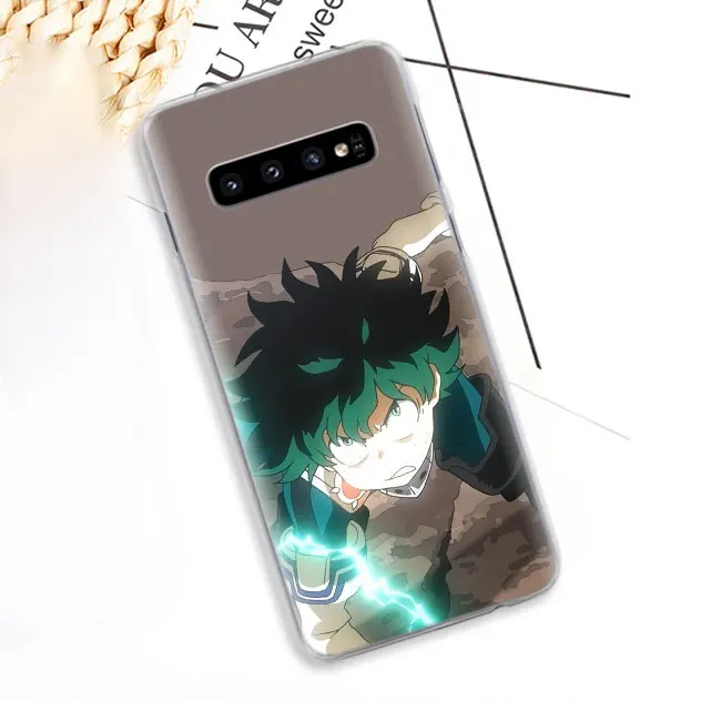 06 Чехол для телефона Boku no My Hero Academy s для samsung Galaxy S10e S10 Plus S8 S9 Plus S6 S7 Edge A40 A50 A70 M20 чехол - Цвет: 06