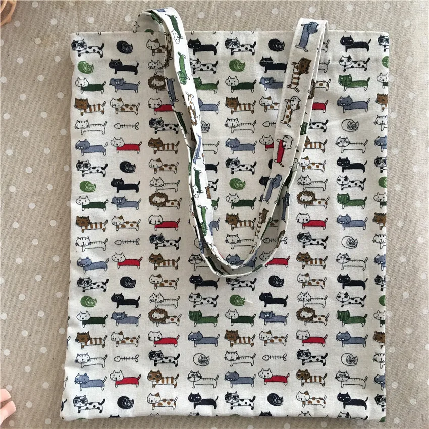 Хлопковая Холщовая Сумка-тоут YILE для покупок экологически чистая многоразовая