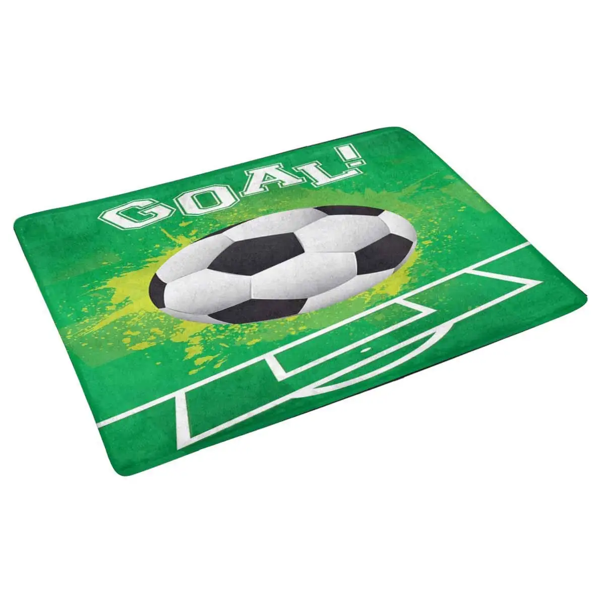 Football Soccer Indoor Doormat Non Slip Front Entrance Door Mat Rug | Дом и сад