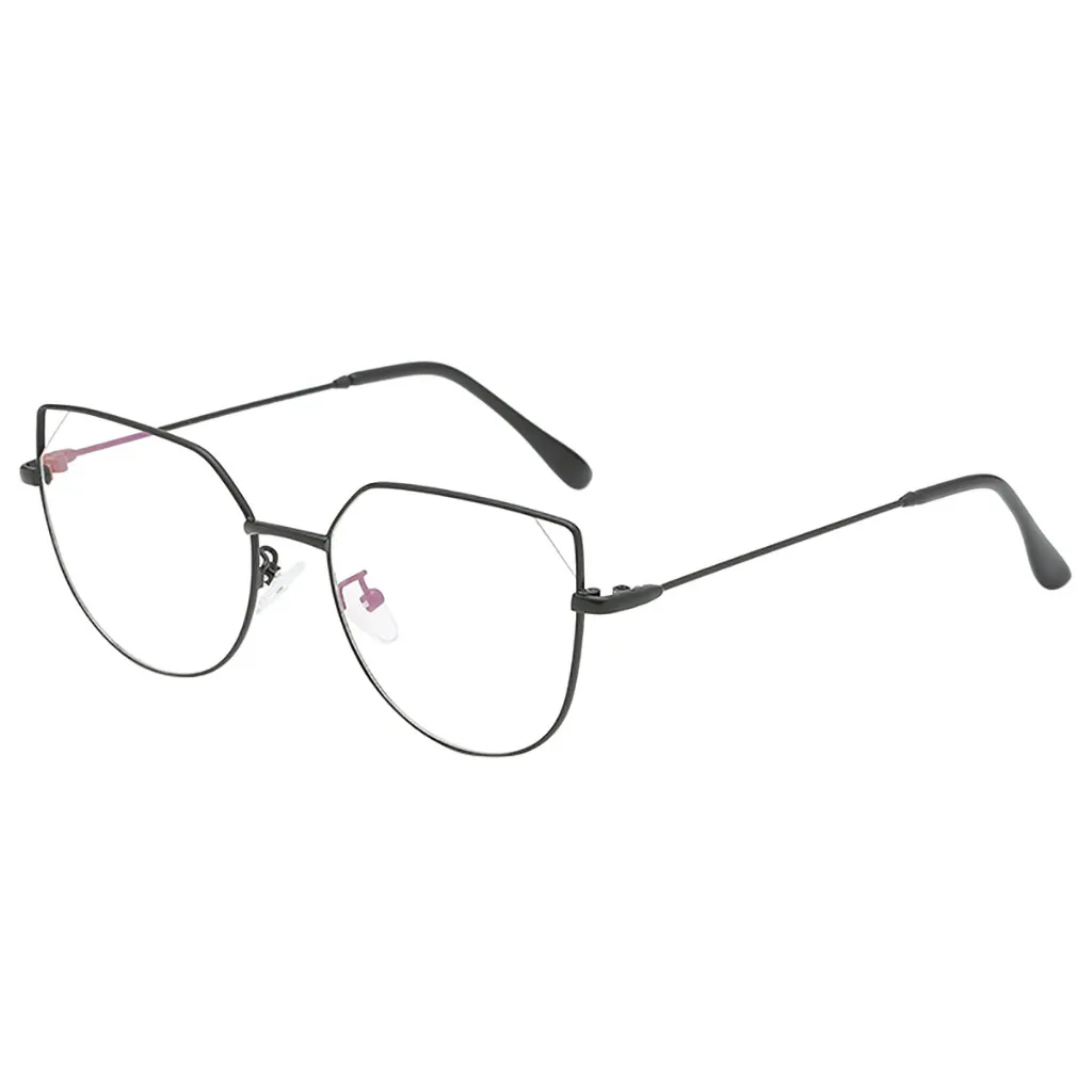 Очки с квадратными прозрачными линзами винтажная металлическая оправа в стиле