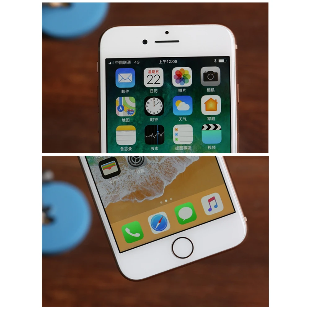 Apple iPhone 8 1821 мАч 2 Гб ОЗУ 64 Гб/256 ГБ LTE 4,7 МП камера "дюймовый Apple отпечаток пальца шестиядерный IOS 3D Touch ID