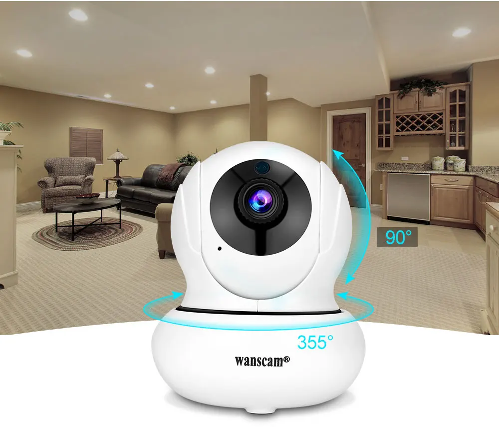 Беспроводная ip-камера Wanscam 1080 P, wifi, видео дверной звонок, сетевая CCTV камера наблюдения, ночное видение, обнаружение движения, детский монитор