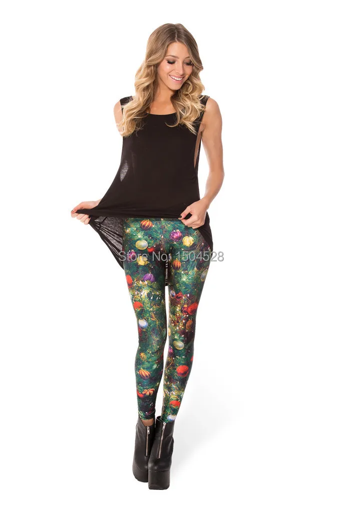 Новое поступление 2016 женская одежда леггинсы с цифровым 3D принтом Галактики
