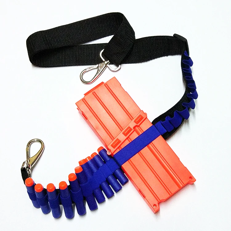 Bandolier для Nerf N-strike Elite серии Регулируемая мягкая пуля тактический ремень Дартс хранение боеприпасов наплечный ремень