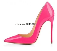 factory price lady stilleto fashion sexy pumps shoes patent leather high heels shoes party dress woman thin heels shoes