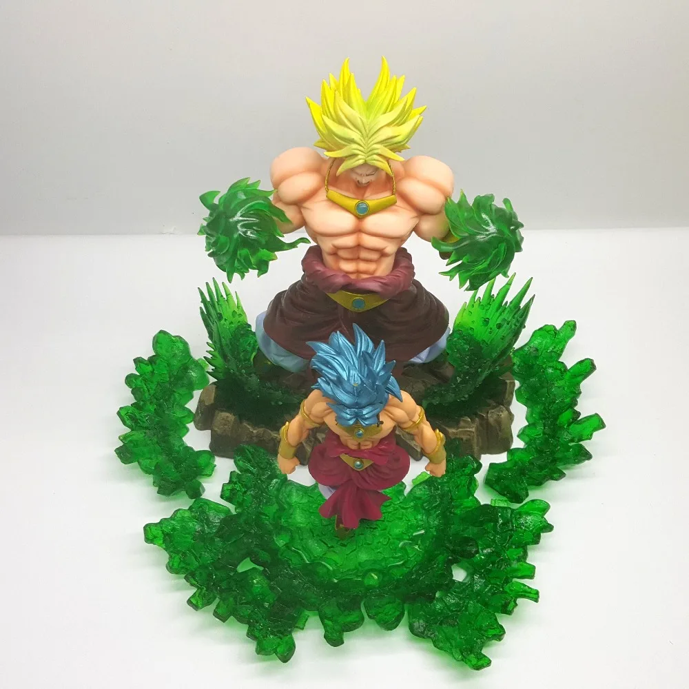 Dragon Ball Z Broly Супер Saiyan Evolution ПВХ фигурки аниме Dragon Ball Супер Broly фильм Гоку модель игрушки фигурка DBZ