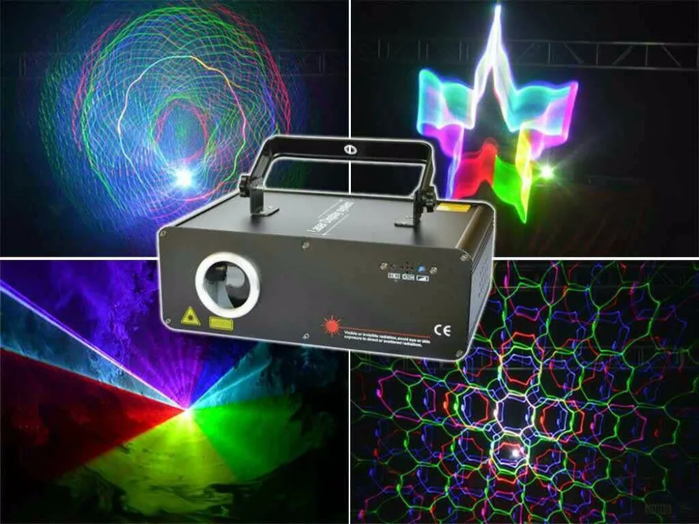 X13-500mW RGB анимационный лазер для вечерние DJ сценическое студийное освещение диско