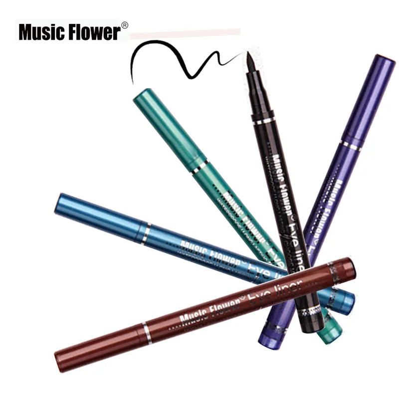 1 шт. подводка для глаз 5 цветов|eyeliner pen|eye linemusic flower |