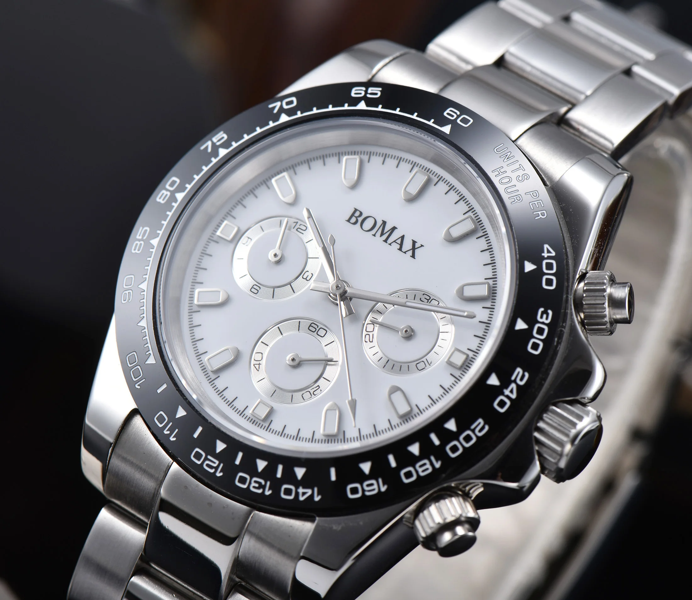 Подарок для часов 39 мм Новый чехол браслета из нержавеющей стали с сапфировым