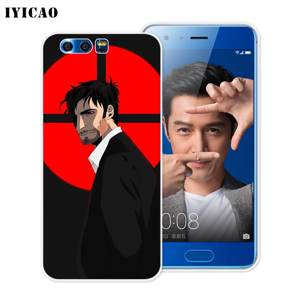 Мягкий силиконовый чехол IYICAO Lucifer Tom ellux для ТВ шоу Huawei Y9 Y7 Y6 Prime 2018 Honor 8C 8X 8 9 10 Lite 7X 7C