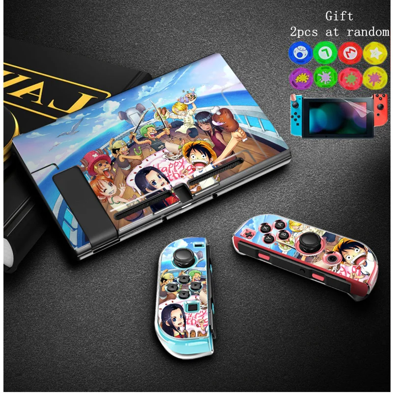 Anti-fingerprint Nintend Switch Hard Thin Case Shell Anime One Piece Protector For Nintendoswitch Console Game Accessories&ampGift |