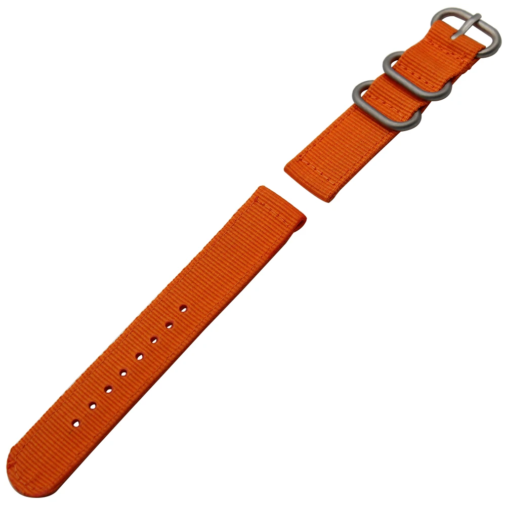 22 мм Натуральная нейлоновая лента для Asus ZenWatch 1 2 мужчин WI500Q WI502Q LG G Watch W100 R W110 Urbane W150