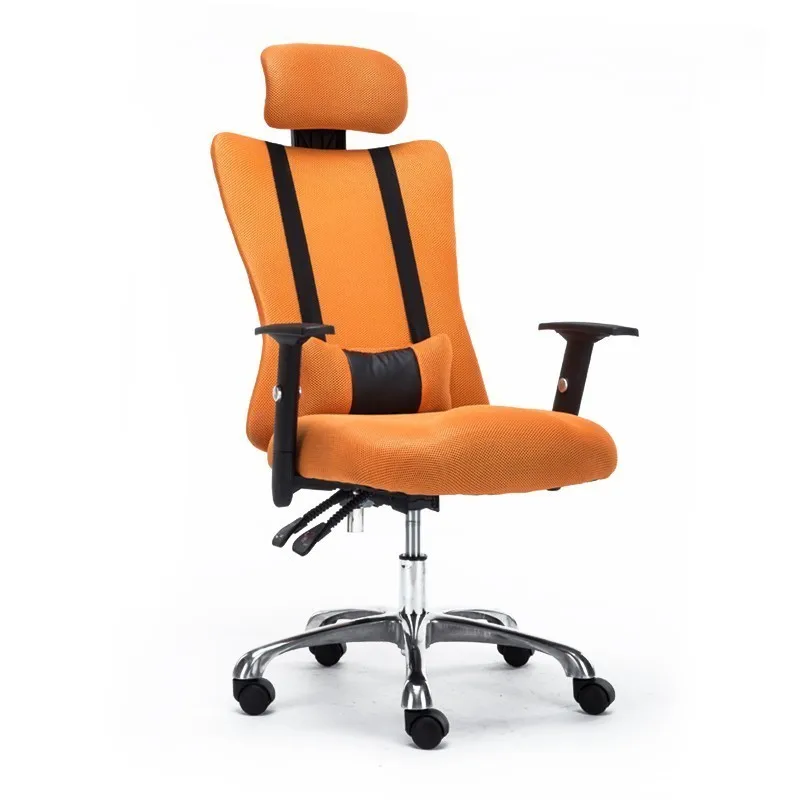 Высококачественные деловые стулья Poltrona Эргономика с дышащей подушкой стальные
