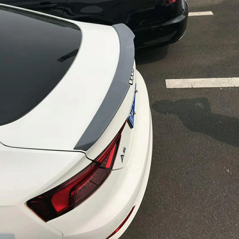 

Спойлер для AUDI A5 2017-2018 AUDI A5 купе, 2 двери/4 двери, высококачественный материал ABS, Автомобильный задний крыло, Праймер, цветной задний спойлер