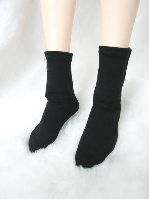 

BJD doll socks black Cotton socks for 1/3 1/4 1/6 BJD Uncle doll size black short socks doll accessories