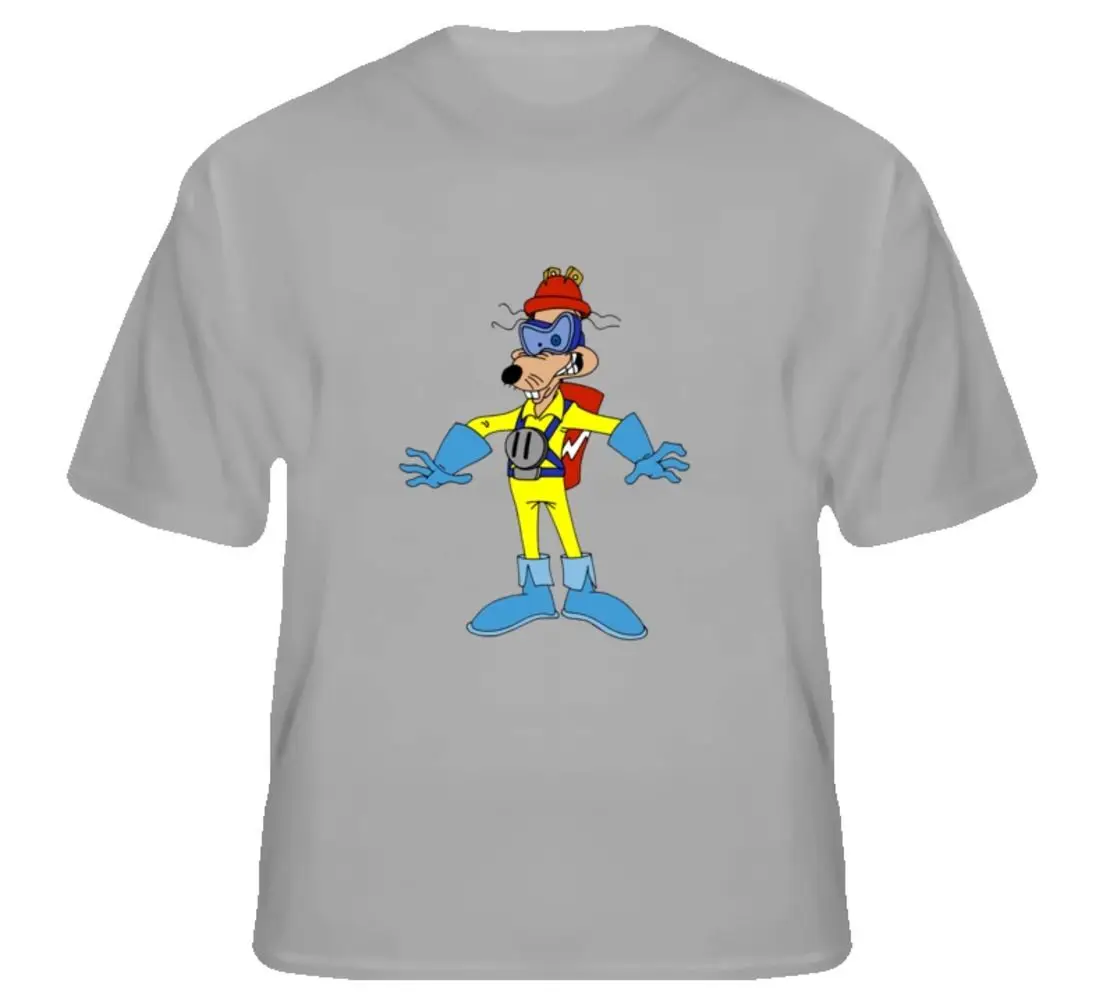 DarkWing Duck MegaVolt футболка с героями мультфильмов Мужская унисекс новая модная