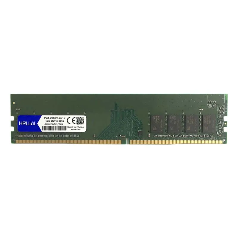 Материнская плата HRUIYL ddr 4 ГБ 8 16 2666 в МГц ddr4 память для компьютера dimm|Оперативная