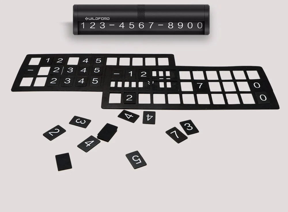 Xiaomi UILDFORT стоп знак автомобильная парковочная карта стоп знак для автомобиля движение номер телефона карта креативный стерео обратный Невидимый