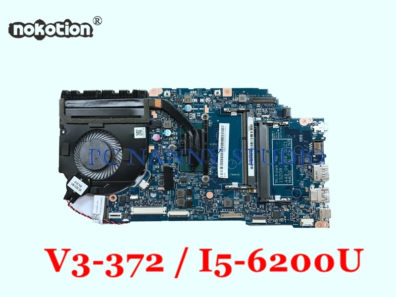 Материнская плата PCNANNY NBG7C11003 448.06J04. 0021 для Acer Aspire V3 372 i5 6200U Intel HD Graphics 520 13 3