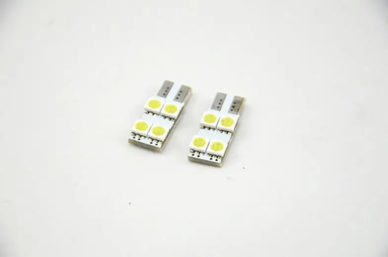 Бесплатная доставка 2x T10 5050 4 SMD СВЕТОДИОДНЫЙ Автомобильный светильник лампы для