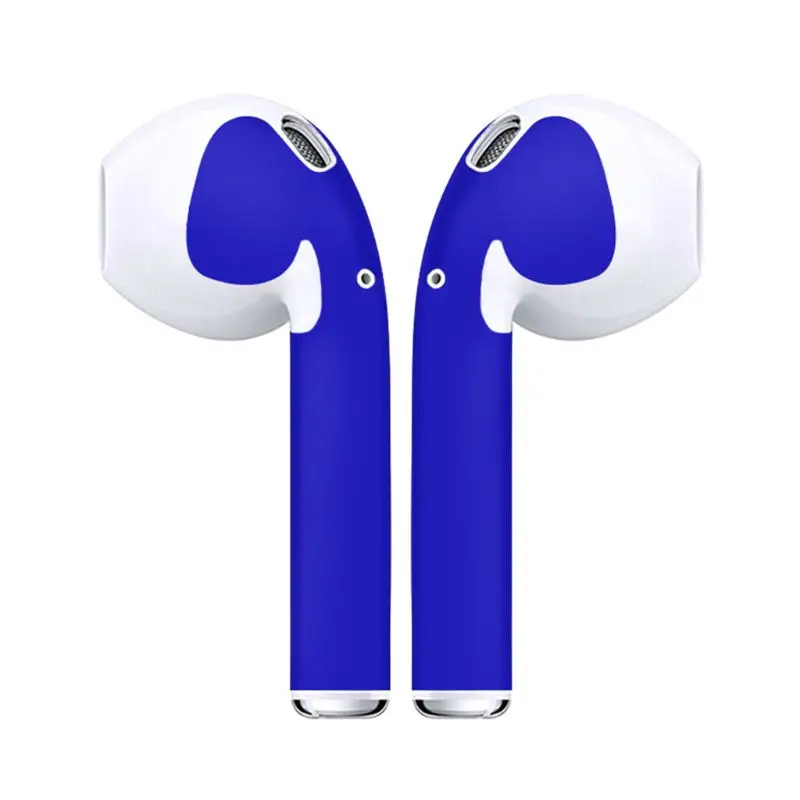 4 Тонкая наклейка кожи для Apple Airpods Air Pods наушники стикер аксессуары для наушников - Цвет: 4