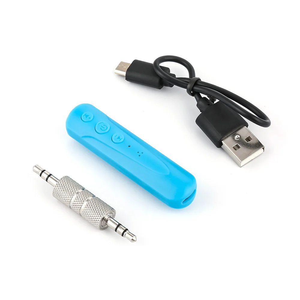 Наушники Bluetooth приемник AUX 3,5 мм беспроводной приемник аудио автомобильный Bluetooth наушники Handsfree с микрофоном