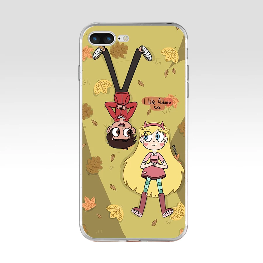 243FG Star vs the Force of Evil Мягкий силиконовый чехол из ТПУ для Apple iPhone5 5S se 6 6s 7 8 plus x xr xs max - Цвет: 12