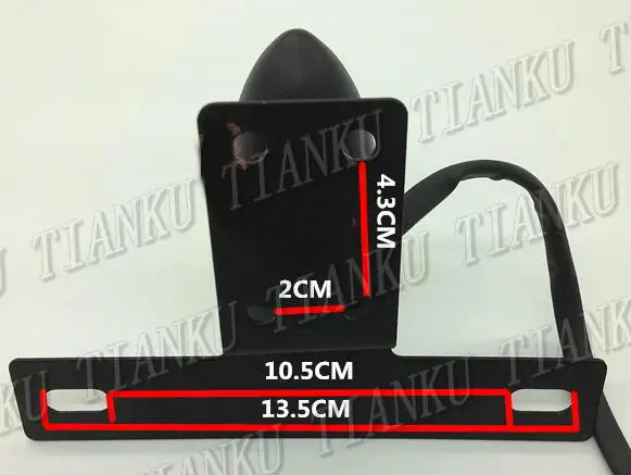 Металлический кронштейн для номерного знака мотоцикла Yamaha VStar 400 650 1100 1300 Virago Xv 250