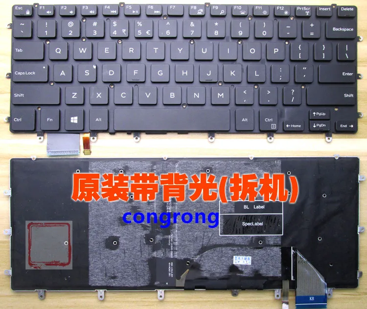 

Замена ноутбука для Dell XPS 15 9550 US клавиатура с подсветкой