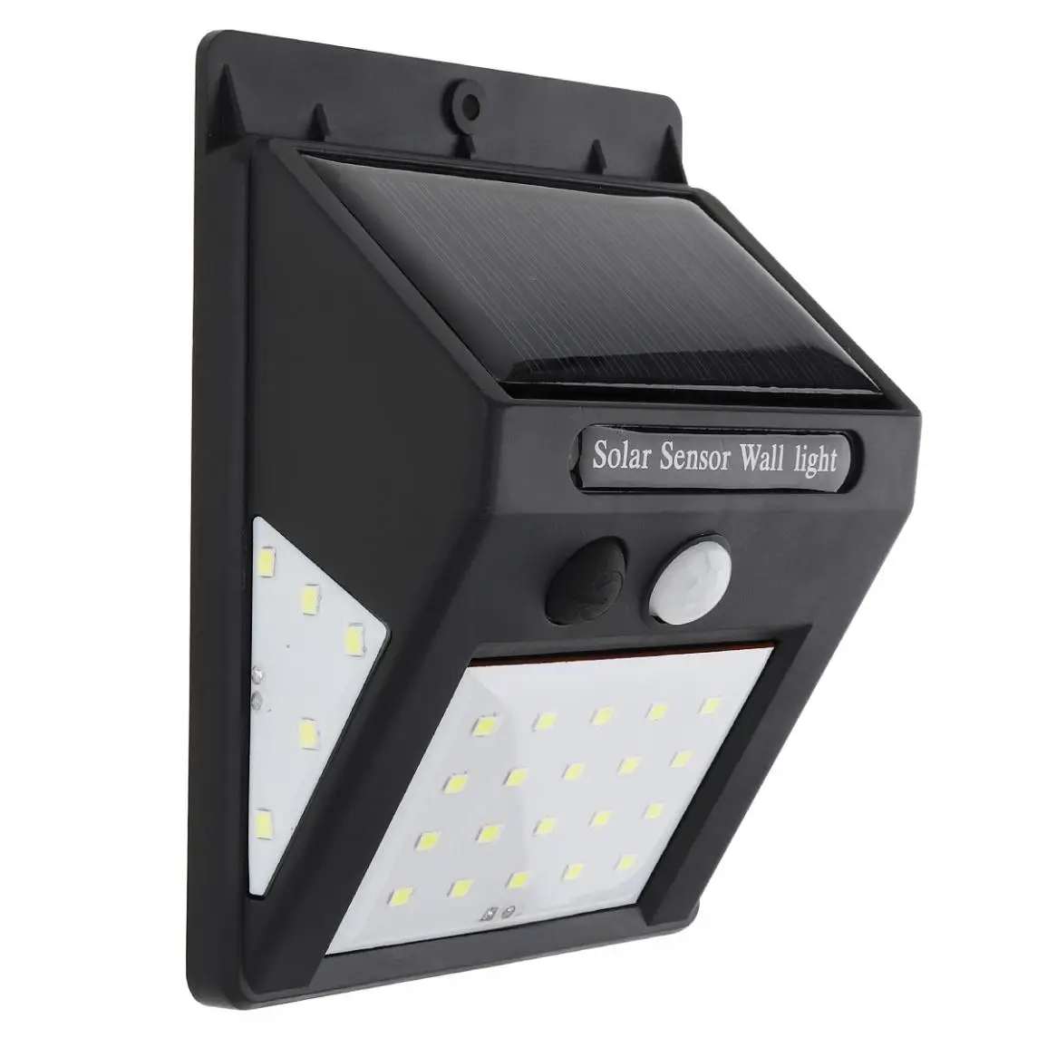 Водонепроницаемый 3 режима 20 + 5 светодиодный светильник на солнечной батарее