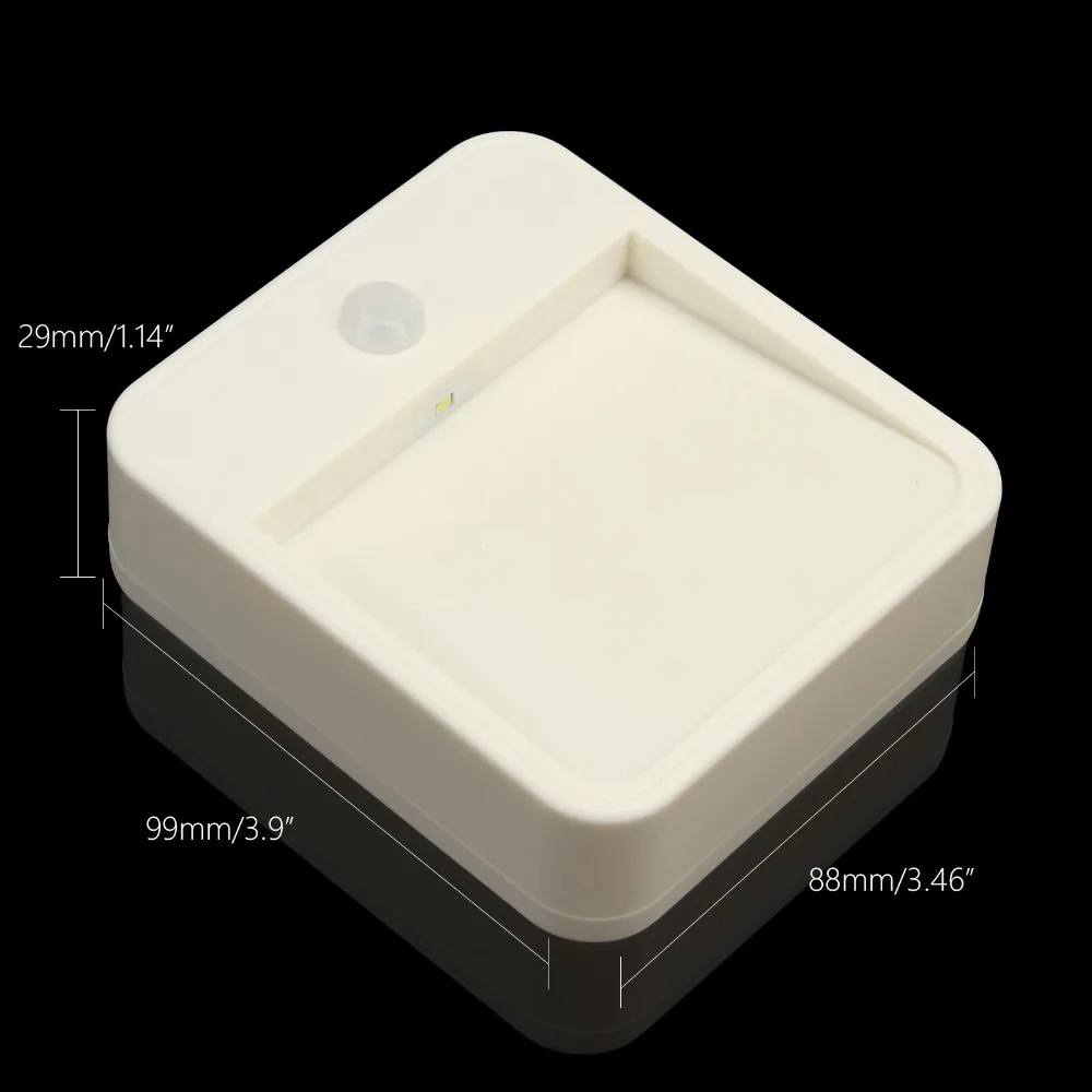 Светодиодный датчик движения ночник Настенный светильник шкаф лестницы свет