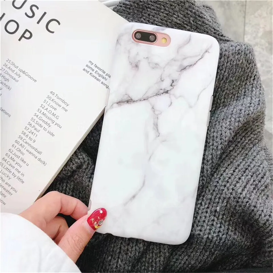 Роскошные Мрамор Телефон чехол для iPhone 7 Чехол X 6 S 8 плюс XR XS MXA Coque силиконовый